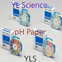 (YLS) Advantec pH Test Paper (pH시험지) Roll Type - (Japan), BCG