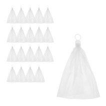 무인양품 MUJI 페이스비누 네트 20개 4550182045031, 화이트