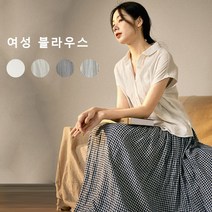 일본 더블 레이어 면사 통기성 코튼 반팔 셔츠 슈퍼 소프트 밀랍 간단한 민소매 탑의 공장 직접 판매