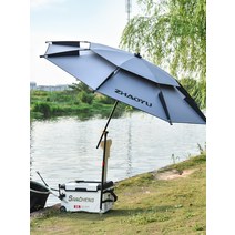 휴대용 낚시파라솔 민물 암막 캠핑 파라솔 우산 경량, 노블그레이  2.0미터  클래식 모델