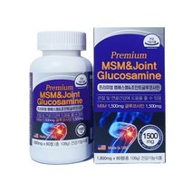 프리미엄 msm 글루코사민 효능 관절 무릎 연골 재생 뼈 영양제 무브프리 엠에스엠 1통, 1개