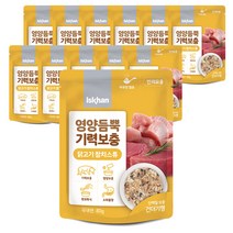 이즈칸 캣 영양듬뿍 기력보충 파우치 죽 80g 12개세트, 닭고기참치스튜