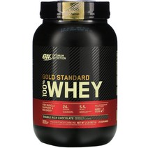 Optimum Nutrition 골드 Standard 100% 웨이 더블 리치 초콜릿 907g (2lb)