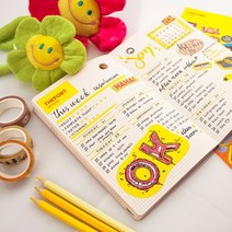 [KT알파쇼핑][바보사랑]더폰트 스티커 COFFEE외 3종, hello