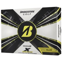 브리지스톤골프 투어 B X 골프공, 12개입, Optic Yellow