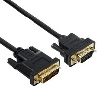 디옵텍 DVI to RGB 변환 케이블 5M 모니터 영상 JUSTLINK-DMRMC050 AV케이블