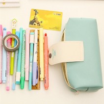 파우치 [이거찜] 국내 안경케이스 뚝딱 필통, 뚝딱 연필파우치 민트