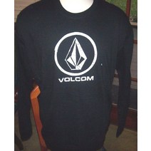 볼컴 뉴 스톤 블랙 긴팔 스웨트셔츠 사이즈 스몰 로고 458599