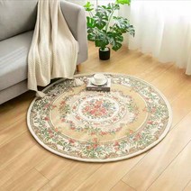 아이방 북유럽 포근한 원형러그 거실 침실 카펫 (90cm 120cm 160cm)