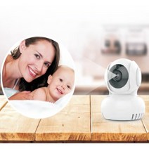 [KC인증 화재 모션 감지 음성지원 2in1] 가정용CCTV 보안 방범용 홈캠 홈CCTV 베이비캠 펫카메라 우리집 지키미 간편 설치 IP카메라 홈카메라 감시카메라 현관문CCTV, 아이즈캠+64GB호환 메모리