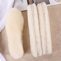 크록스호환 탈부착내피 3angni 모피 가열 따뜻한 열 insoles 두꺼운 부드러운