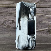 Geekvape aegis S100 solo 2 용 실리콘 케이스 고무 슬리브 실드 랩 스킨 쉘 1 개, 04 Black-white