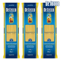데체코 스파게티면 500g X 3개 / 페투칠레면 / 펜네 / 링귀니면, 따그라텔레500gX2개/스파게티니면500g, 상세설명 참조