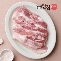 [농협안심한돈] 국내산 돼지고기 오겹살 미박삼겹살 500g, 없음