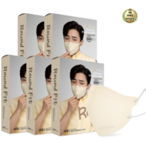 라이브잇 이로와프리즘방역마스크(KF94)(대형)(연한황색), 연한황색, 35개, 10개입