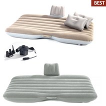 캠핑용토퍼매트 차박매트 자충이너러그 텐트카페트 차량용에어요 에어베드, 베이지