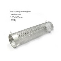 캠핑 화목난로 연통 펠릿난로 벽난로연통고정 야외 장작 스토브 캠핑 오븐 휴대용 텐트, 굴뚝 파이프