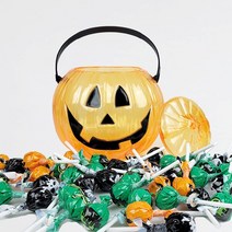 할로윈 펌킨버킷 캔디 400g, 1개