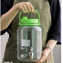 수도꼭지담금주병 효소병 과실주 5L-15L, 디스펜서효소병10L