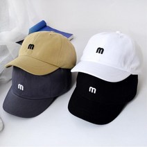 남자 m 패션아이템 짧은챙 심플 캡 모자 여행 커플