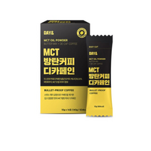 데이앤 MCT 오일 방탄커피 디카페인 커피믹스, 10g, 14개입, 10개