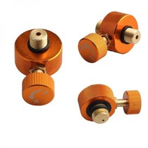 야외 캠핑 스토브 어댑터 변환 용광로 커넥터 분할형 가스 충전 어댑터 실린더 요리