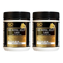 GO healthy NEW ZEALAND ROYAL JELLY 고헬씨 뉴질랜드 로얄젤리 로얄제리 10-HAD 1 000mg 180캡슐 2팩