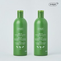 [1+1] [지아자] 내추럴 올리브 샴푸 400ml 건성모발, 지아자 올리브 영양 샴푸 400ml 2개