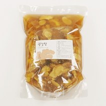 허밍테이블 수제청 대용량 2kg (선택: 레몬청 자몽청 생강청 애플시나몬청 도라지배청), 생강청2kg