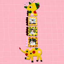 RRD011493에이치넷펠트키다리액자 기린만들기