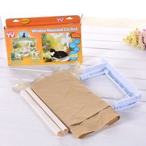 냥이 고양이 창문 해먹 1단 캣타워 _ 20230302EA, 쿠팡 1, 쿠팡 본상품선택