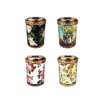 엔틱 리본 휴지통 4type, 로즈(장미)