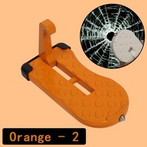 차량용 사다리 발판 발 접이식 발 자동차 접이식 suv 발 페그 2 in 1 접이식, 주황색