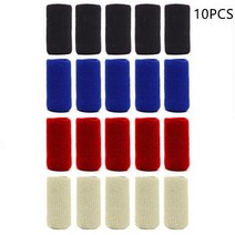 골프 스윙 교정기 자세 연습기 10pcs 스포츠 미끄럼 방지 나일론 손가락 보호대 농구 야구 테니스 볼링 낚시 체육관 남성과 여성, 푸른, Beige