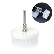 전동 브러쉬 청소자동차 카펫 목욕 직물을 청소하기위한 60mm 흰색 소프트 드릴 전원 브러시 헤드, 한개옵션0