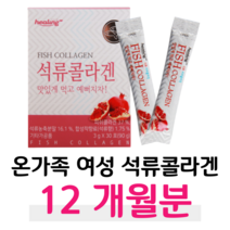 석류콜라겐 저분자 피시 콜라겐 셍선 어류 하루 한포 소녀콜라겐 홈쇼핑 영양제 성분 가격 비교 70대 80대 할머니 엄마 주부 아내 와이프 노년층 중년 장년 겨울 피부 건조 보습, 12박스, 3g x 30포 (하루 1포)