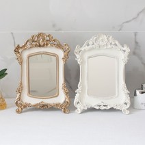 엔틱 로렌 탁상 거울 2color, 엔틱화이트(KB3824)