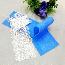 [바잉컴_해외직구]꽃줄기물결 얇은 레이스 띠 실리콘몰드