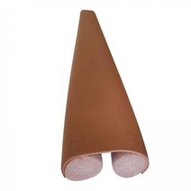 GHSHOP 2xDoor 드래프트 스토퍼 차단기 소음 방지 날씨 스트립 도어 스톱 브라운, 갈색, 에바