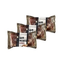 백록담포크 제주흑돼지 양념구이 300g x 3팩 (업체별도