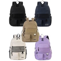 남자 중년 심플 백팩 기내 캐주얼 여행 학생 가방 서류 대 학교