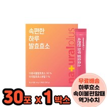 뉴트로웨이 속편한 발효호소 알파아밀라아제 곡물발효소소 치커리식이섬유 30포