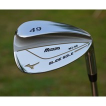 일본 정품 mizuno 미즈노 슬라이드 솔 골프 샌드로드 웨지 골프 클럽, 58도