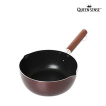퀸센스 물코 참편한 인덕션 IH 편수냄비 (원목핸들), 편수 20cm