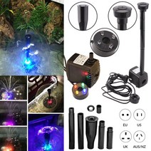 전기양수기 소형 정원 농업용 양수 펌프 수족관 물 분수 water oxygen 78, au 플러그 220v-240v