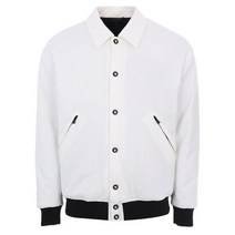[키톤] 23SS UGKN043 XB6028 01 판다 백 로고 화이트 블루종 자켓
