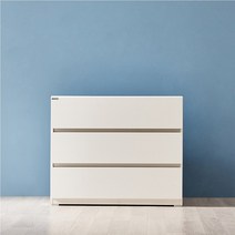 동서가구/착불 렌디 800 3단 서랍장 DF920920, 화이트