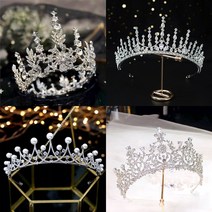 티아라 모음 웨딩 왕관 결혼 올림머리장식 헤어악세사리 브라이덜샤워 스냅 촬영 본식 케이크장식 미스코리아 대회 프로포즈 파티 할로윈데이