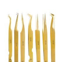 래쉬앤브로우 LB 골드핀셋 7종 택1 속눈썹연장재료, LB-05