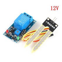 용량 성 토양 수분 센서 모듈 습도 디지털 디스플레이 릴레이 제어 arduino용 자동 급수, 05 12V Soil Relay